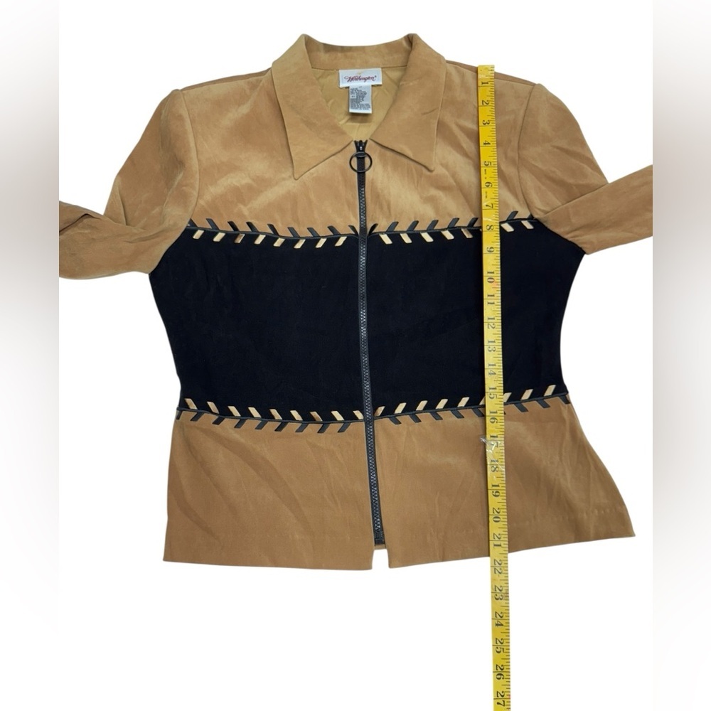 Worthington Tan and Black Women's Blazer - Picture 4 of 15